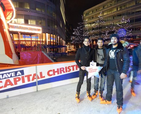 Capital FM at Spinningfields Ice Rink - Saturday 8