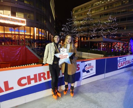Capital FM at Spinningfields Ice Rink - Saturday 8