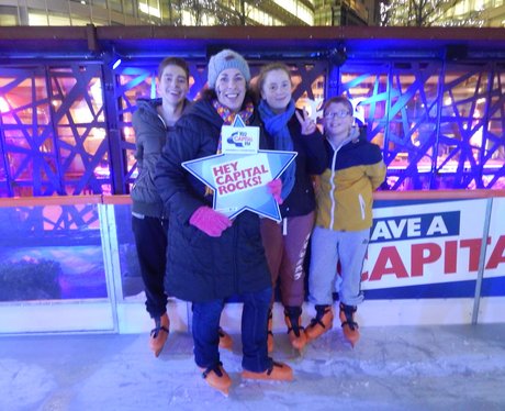 Capital FM at Spinningfields Ice Rink - Saturday 8