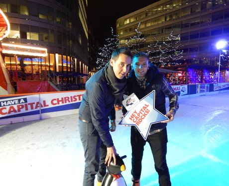 Capital FM at Spinningfields Ice Rink - Saturday 8
