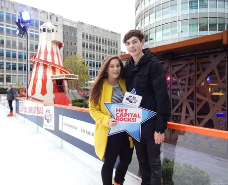 Capital FM at Spinningfields Ice Rink - Saturday 8