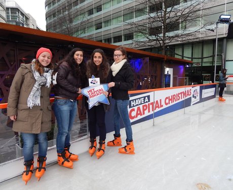 Capital FM at Spinningfields Ice Rink - Saturday 8