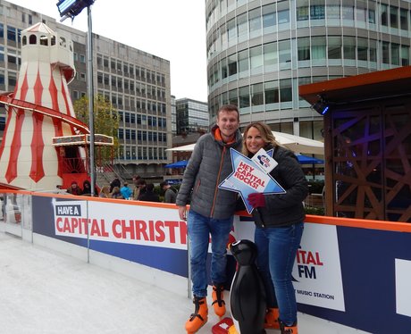 Capital FM at Spinningfields Ice Rink - Saturday 8
