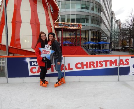 Capital FM at Spinningfields Ice Rink - Saturday 8