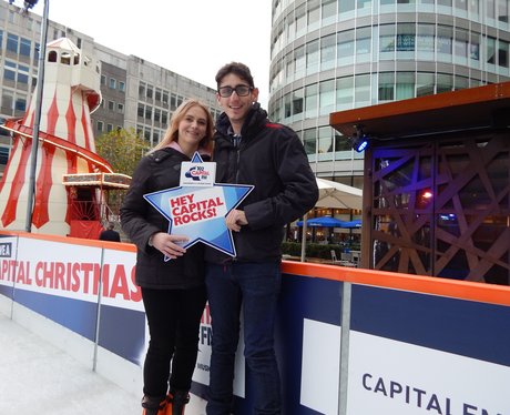 Capital FM at Spinningfields Ice Rink - Saturday 8