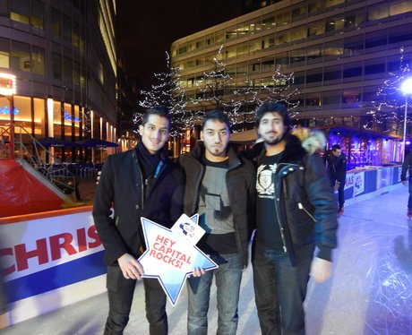 Capital FM at Spinningfields Ice Rink - Saturday 8