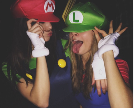 Kendall Jenner and Cara Delevingne