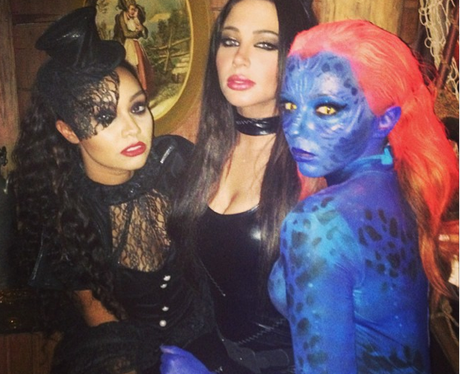 Little Mix and Tulisa Halloween