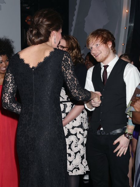 Ed Sheeran and Kate Middleton