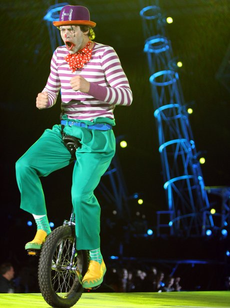 Howard Donald at the Circus