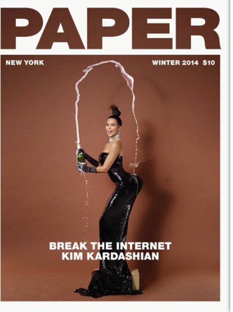 Kim Kardashian Paper Magazine
