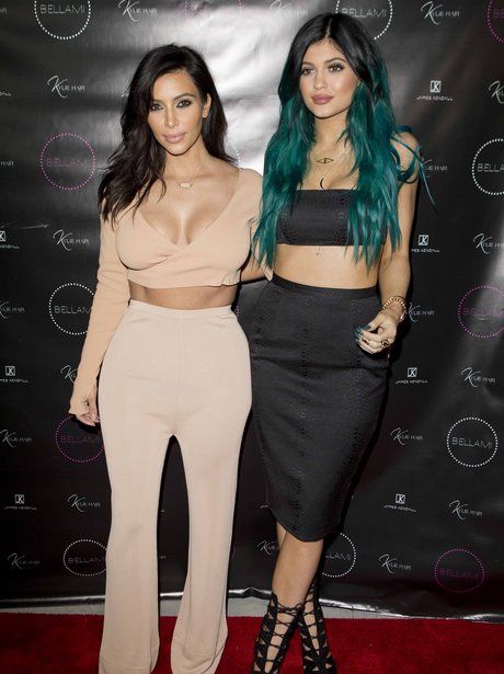 Kylie Jenner and Kim Kardashian