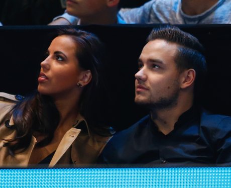 Liam Payne and Girlfriend Sophia Watch Tennis
