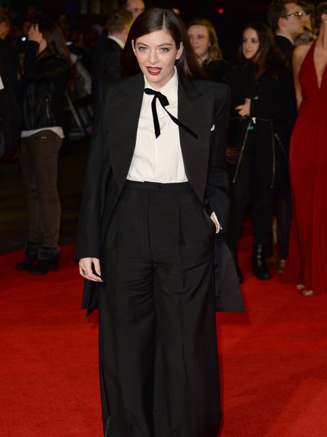Lorde Hunger Games Premiere 2014