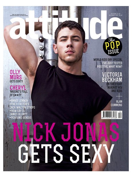 Nick Jonas Attitude Magazine 2014