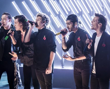 One Direction perform on the x factor