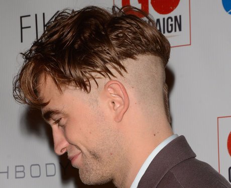 Robert Pattinson new shaved head