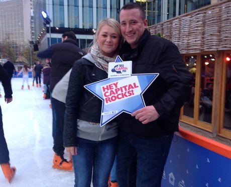 Capital FM at Spinningfields Ice Rink - Sunday 16t