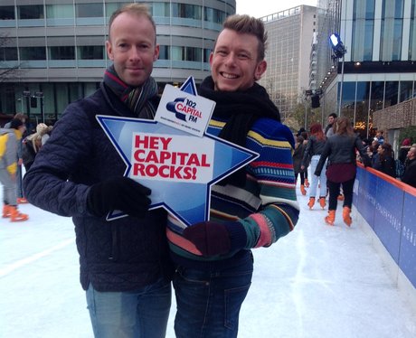 Capital FM at Spinningfields Ice Rink - Sunday 16t