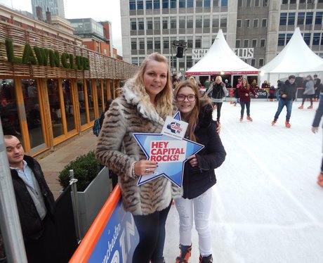 Capital FM at Spinningfields Ice Rink - Sunday 16t