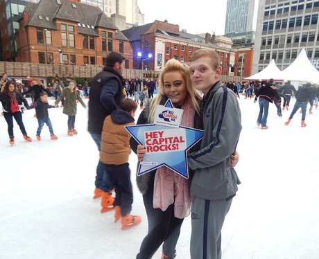 Capital FM at Spinningfields Ice Rink - Sunday 16t