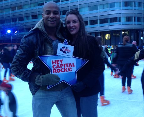 Capital FM at Spinningfields Ice Rink - Sunday 16t