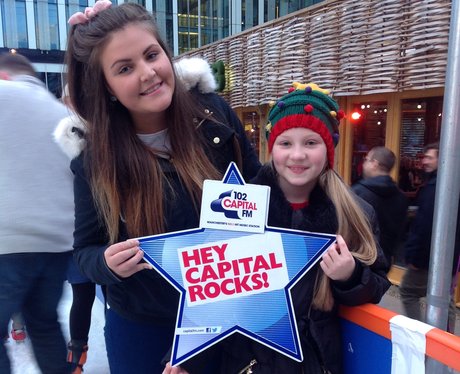 Capital FM at Spinningfields Ice Rink - Sunday 16t