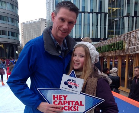 Capital FM at Spinningfields Ice Rink - Sunday 16t