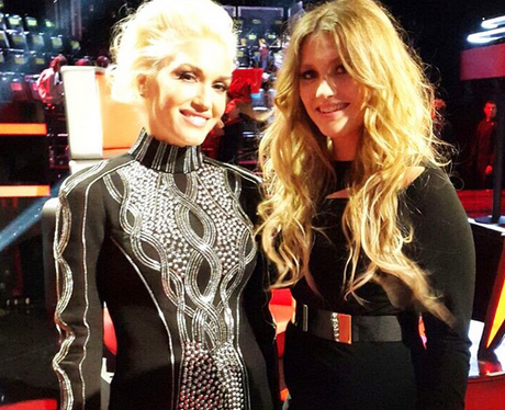 Gwen Stefani And Ella Henderson The Voice US Insta