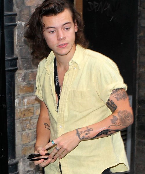 Harry Styles tattoos Poster Blanket – giftmug