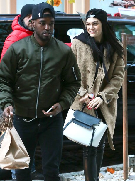 Jessie J and boyfriend Luke James