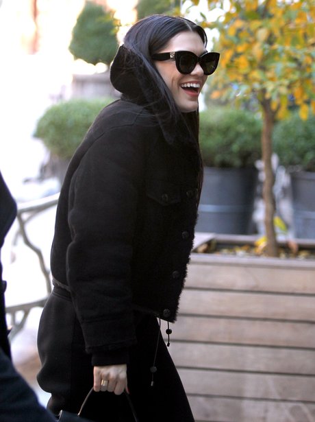 Jessie J spotted in New York outside her Hotel