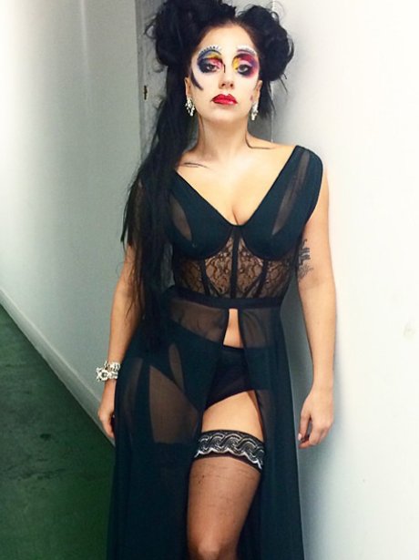 Lady Gaga Spotted in Manchester at Allstar Lanes