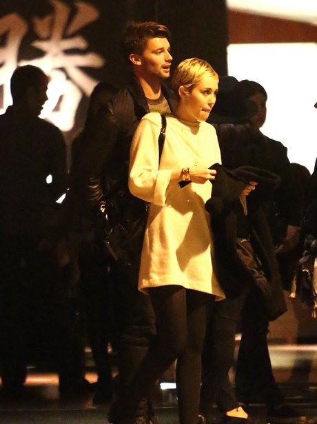 Miley Cyrus and Patrick Schwarzenegger