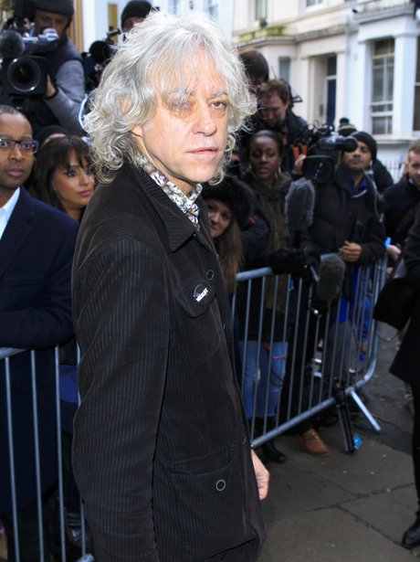 Bob Geldof Band Aid 30 recording