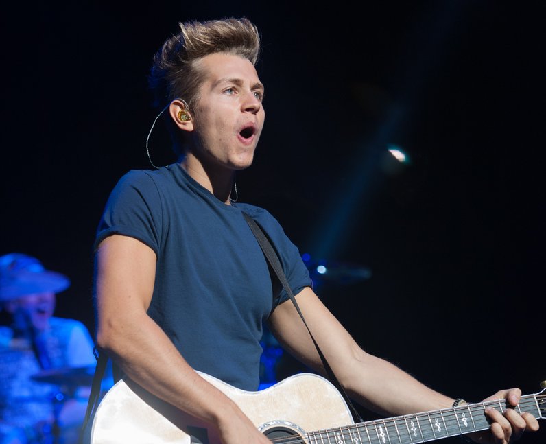 The Vamps's James Live On Tour 2014