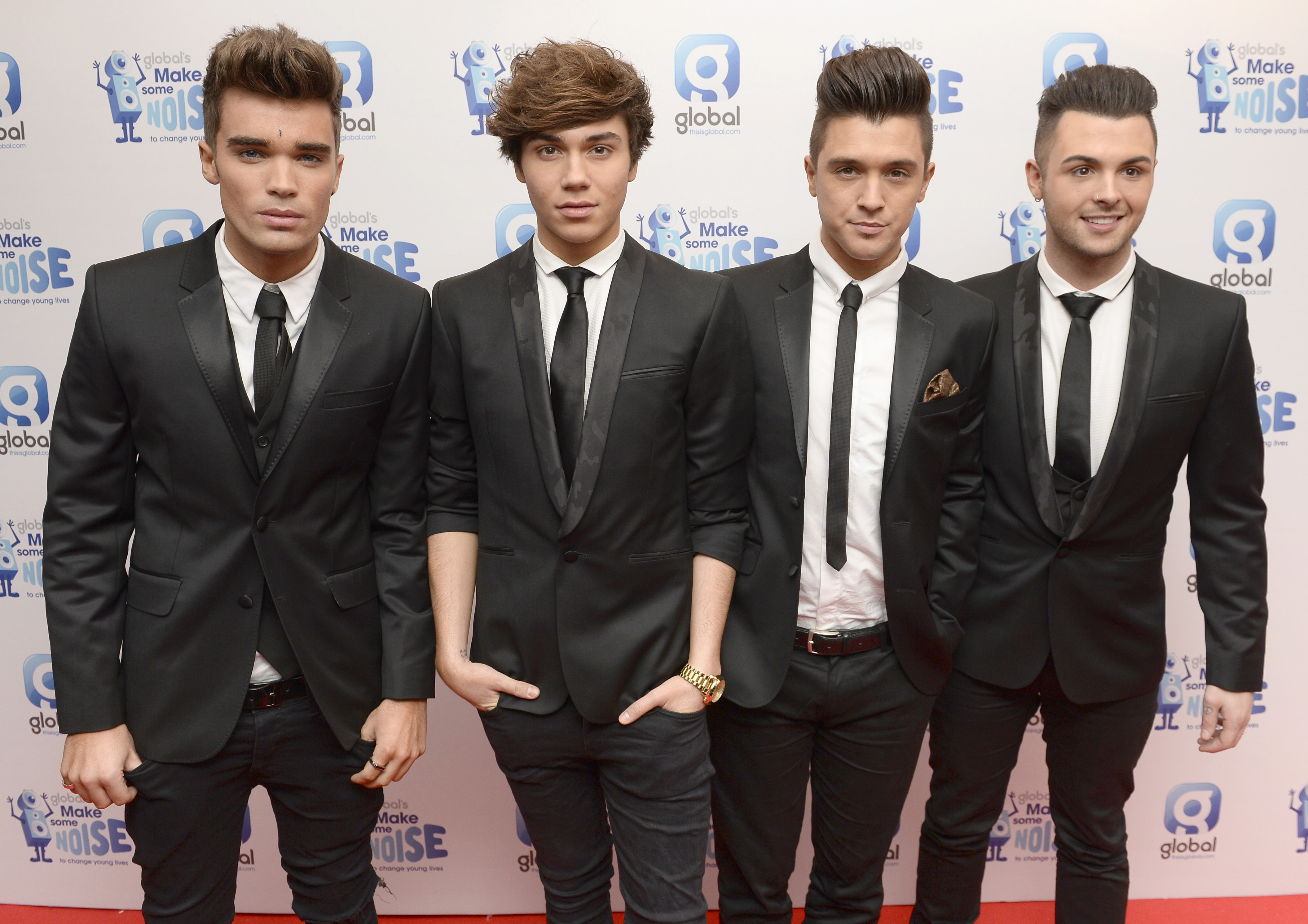 Union J at Global Make Some Noise Evening 2014 Arr