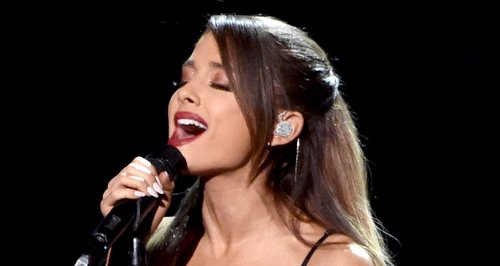 Ariana Grande performs onstage at American Music A