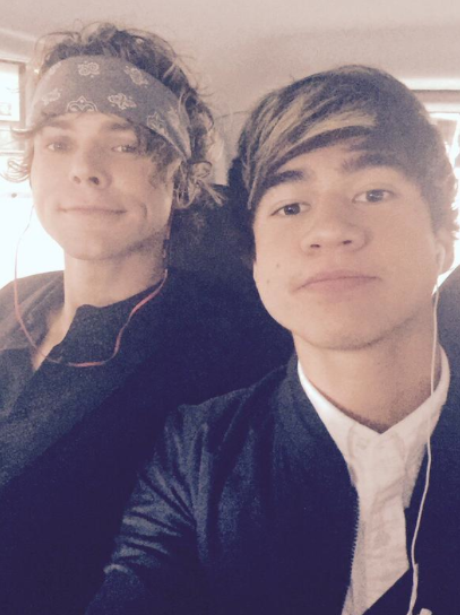 Ashton and Calum Hood