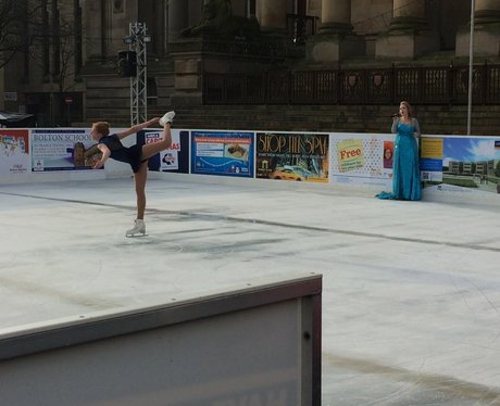Capital FM at Bolton Ice Rink Launch