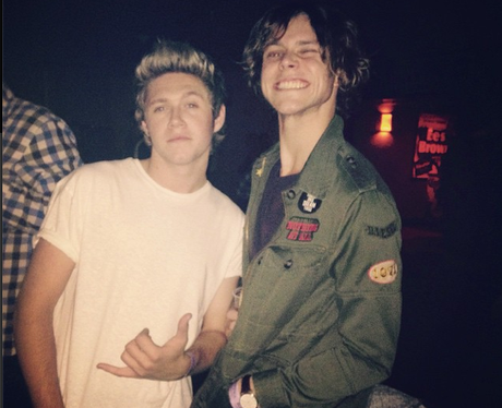 Niall Horan and Ashton Irwin