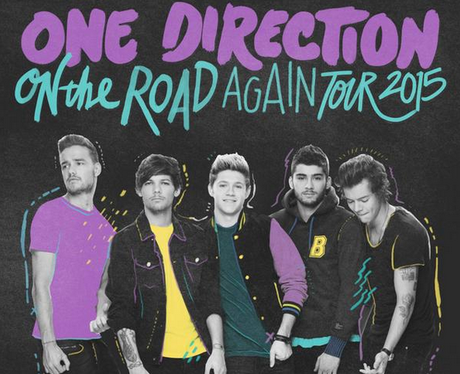 One Direction On The Road Again UK tour 2015