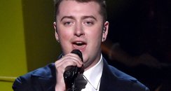 Sam Smith on stage American Music Awards 2014
