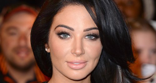 Tulisa Contostavlos arriving at the Pride of Brita