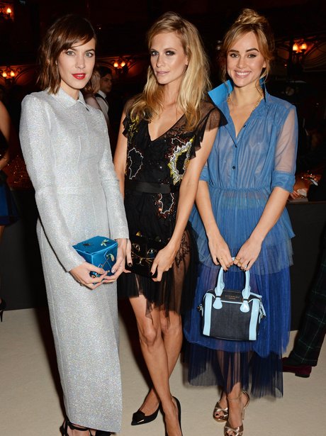 Alexa Chung, Poppy Delevingne and Suki Waterhouse
