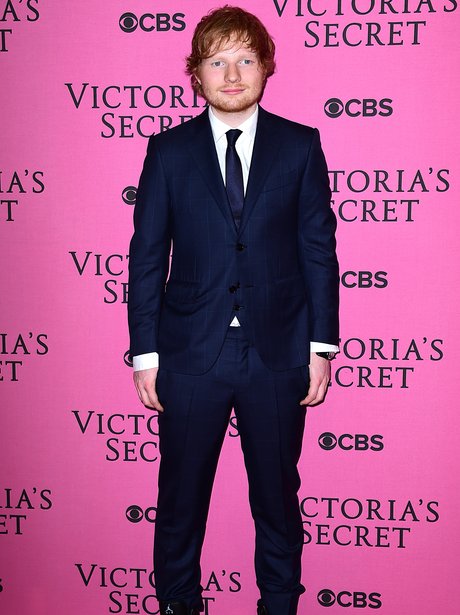 Ed Sheeran Victoria's Secret Fashion Show 2014