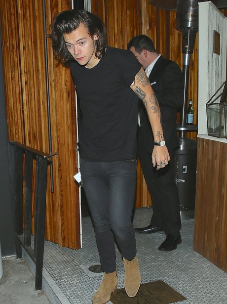 Harry Styles Leaving Club