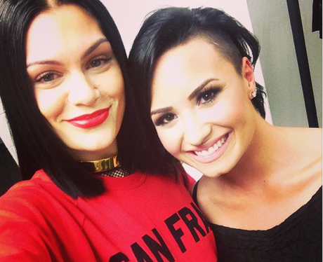 Jessie J and Demi Lovato