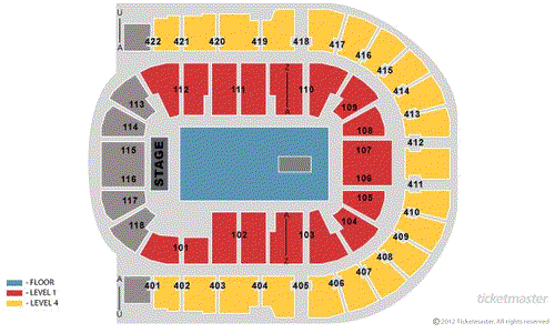 The O2 Seating Plan… Here's Your View Of All The Action ...