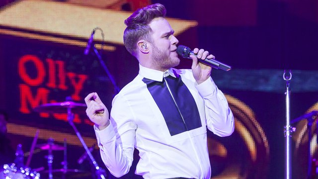 Olly Murs at the Jingle Bell Ball 2014
